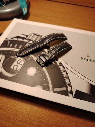 Correa original breitling azul