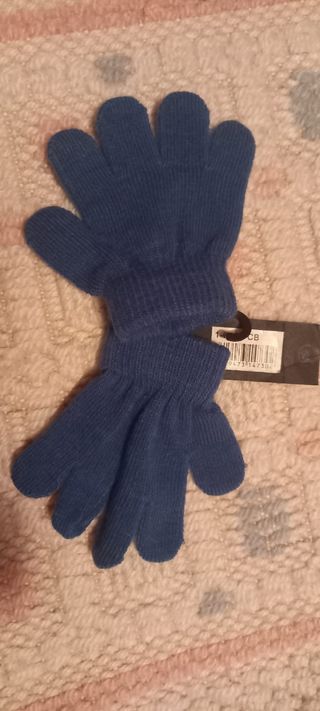 Guantes Color Azul Niñ@