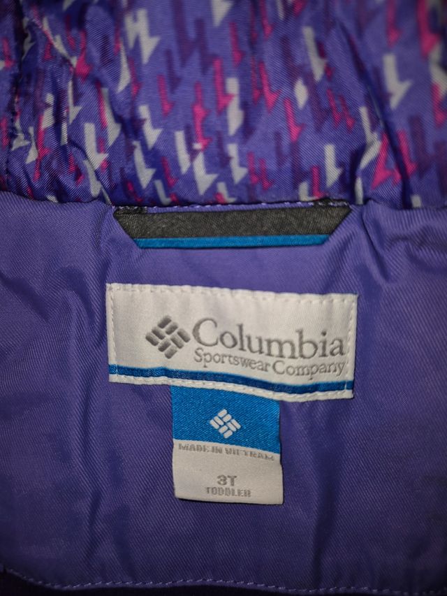 Columbia completo da neve tg 3 anni