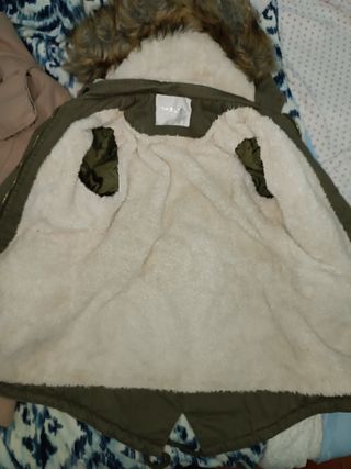Chaqueton parka de niña