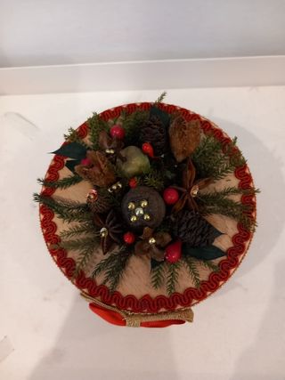 Portagioie di natale scatola in legno 