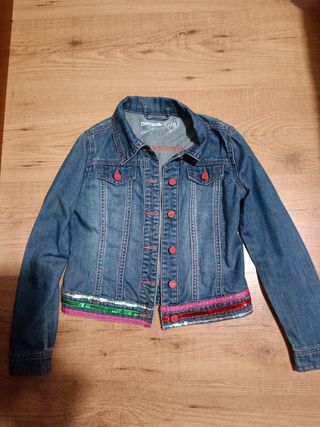 Chaqueta vaquera desigual 7-8