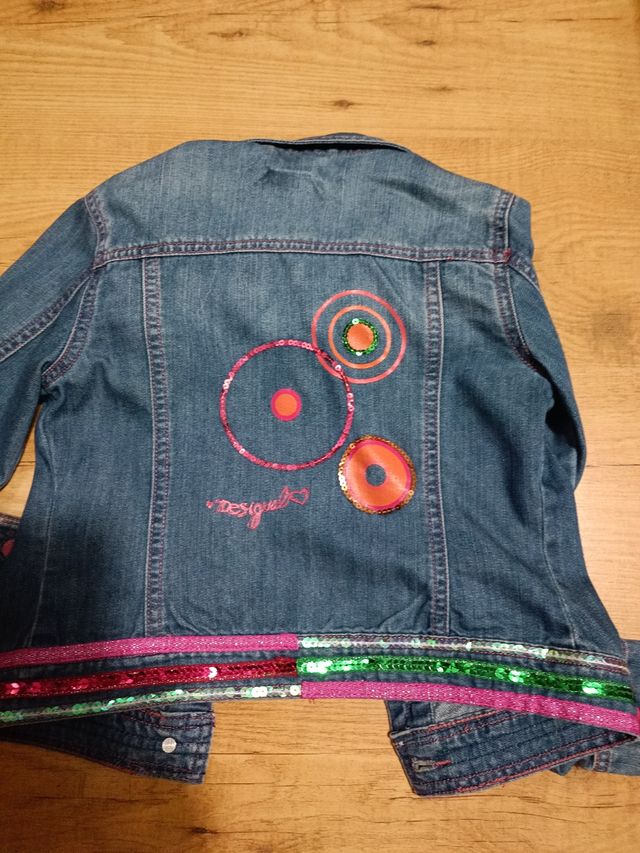 Chaqueta vaquera desigual 7-8