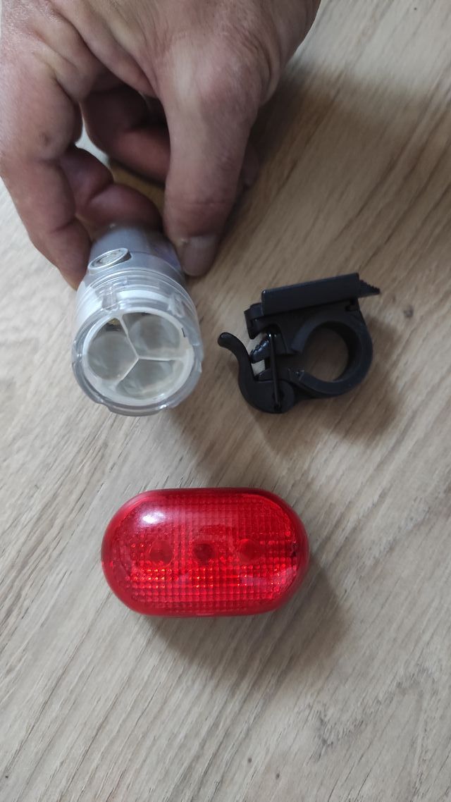 Juego de luces para bicicleta