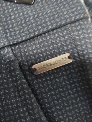 Pantalones grises cuadros de vestir