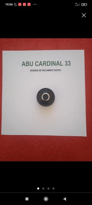  ABU CARDINAL 33 Bobina de repuesto NUEVA.