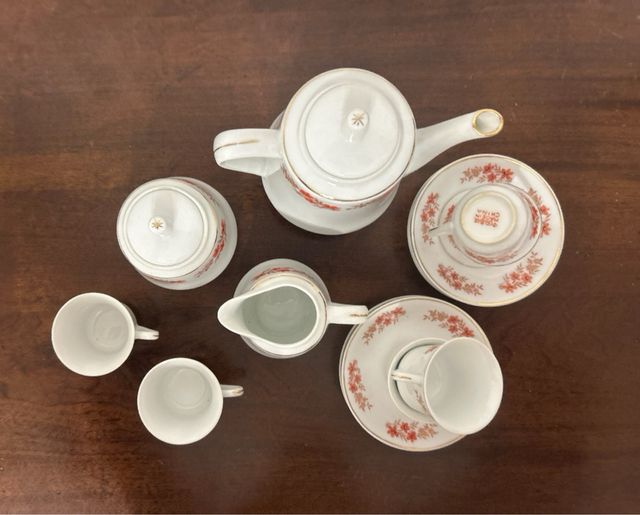 Set Teiera e tazzine piccole