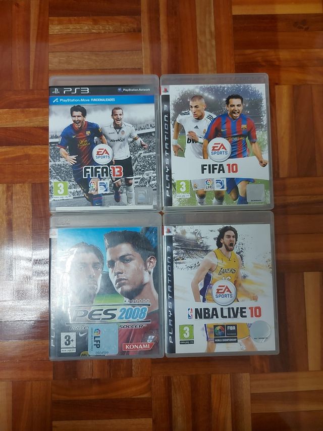 Jiegos ps3 Fifa NBA pro "lote"