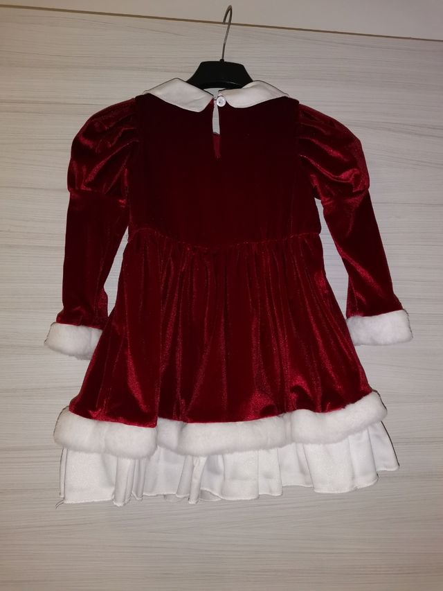 Vestito natalizio bimba 2/3 anni