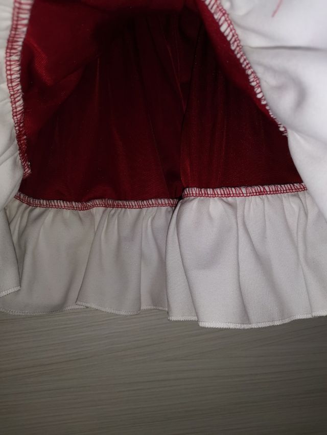 Vestito natalizio bimba 2/3 anni