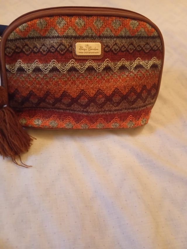bolso para colgar marron
