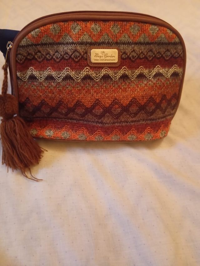 bolso para colgar marron