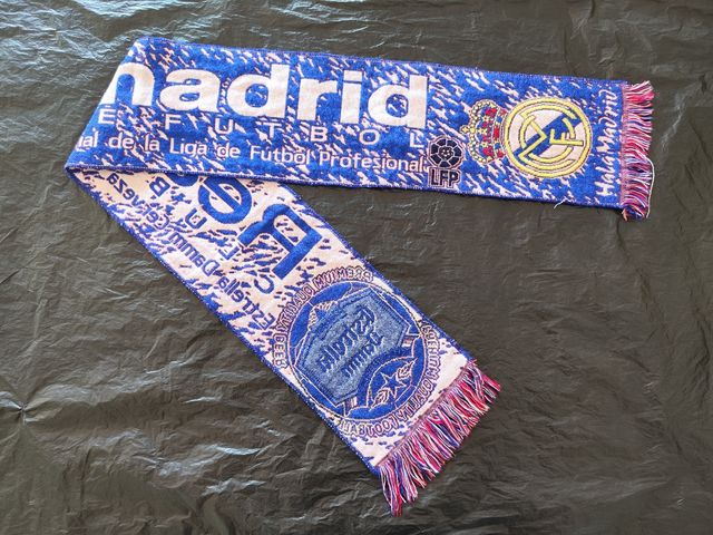 Bufanda fútbol Real Madrid Estrella Damm
