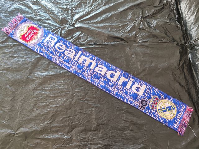 Bufanda fútbol Real Madrid Estrella Damm