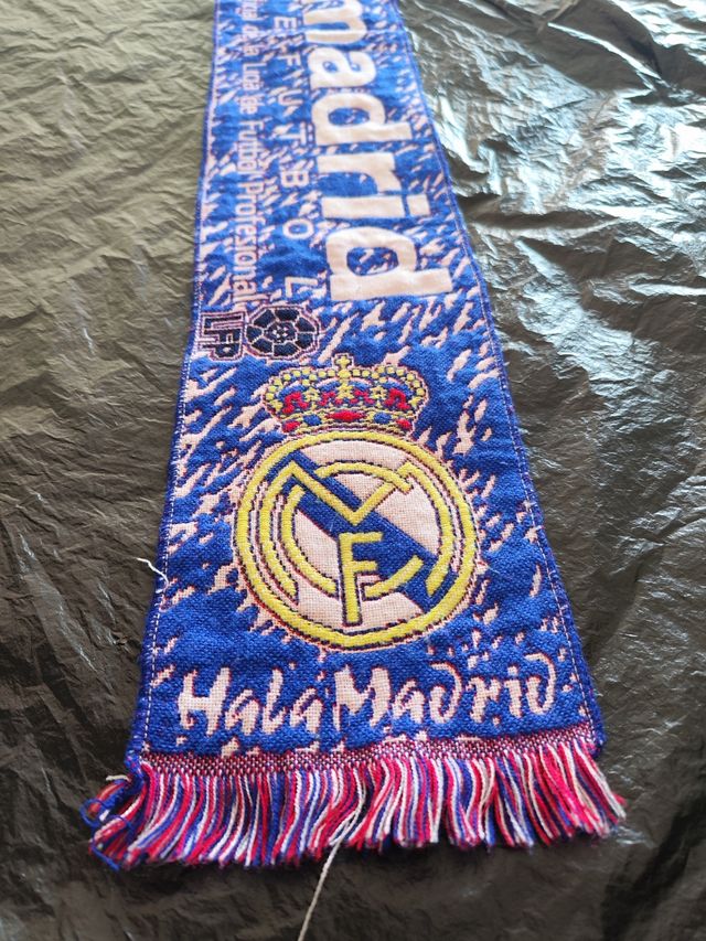Bufanda fútbol Real Madrid Estrella Damm
