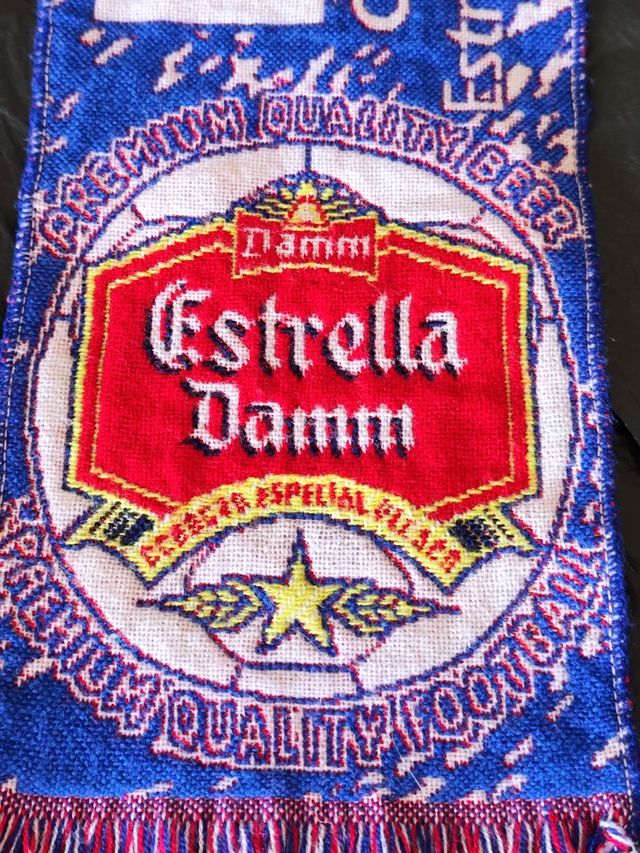Bufanda fútbol Real Madrid Estrella Damm