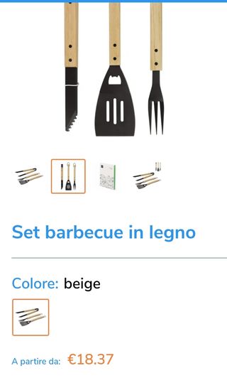 Set barbecue