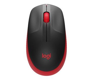 RATON LOGITECH INALAMBRICO M190 NEGRO-ROJO