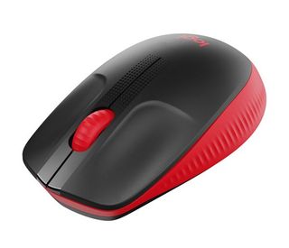 RATON LOGITECH INALAMBRICO M190 NEGRO-ROJO