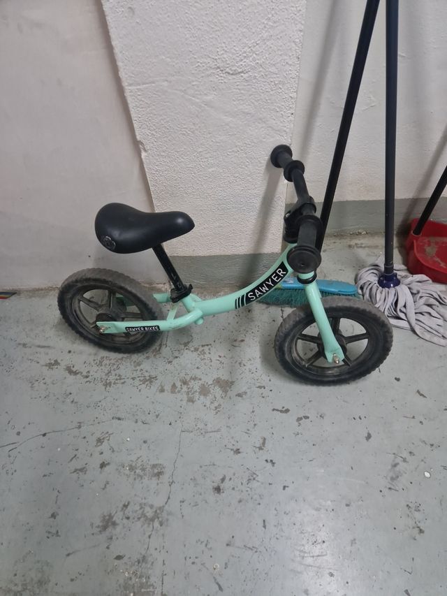 Bicicleta sin pedales