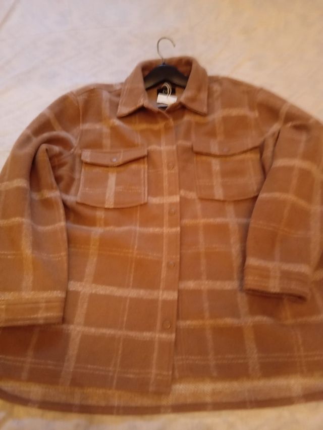 abrigo marron para mujer talla xl