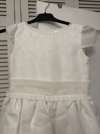 Vestido de comunión niña