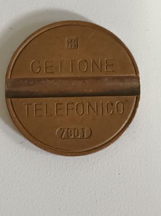 Gettone Telefonico IPM7901 con numeri bassi e alti