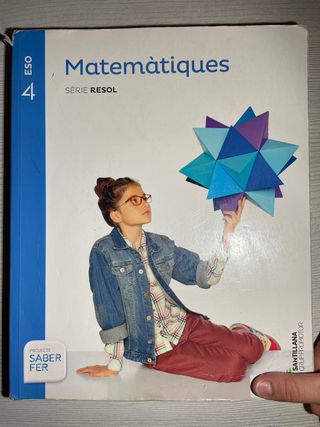 Libro Matemáticas 4 ESO Santillana