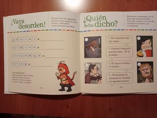Cuentos infantiles. El gato con botas Nº12 - Para leer, jugar y aprender