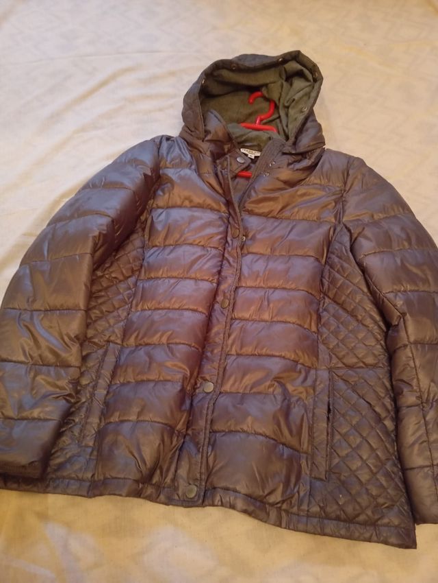 abrigo para mujer negro