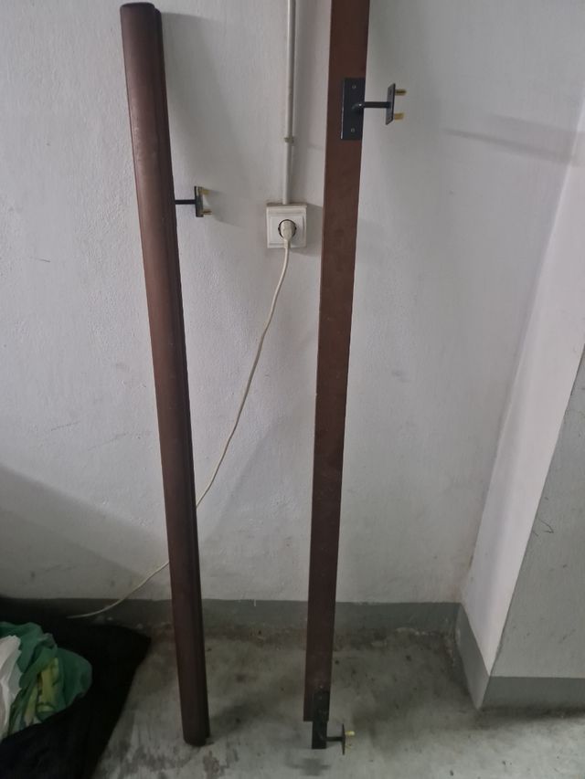 Pasamano de escalera de madera