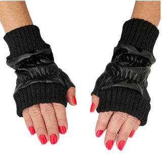 3 Pares de Guantes Sin Dedo para Invierno de Mujer