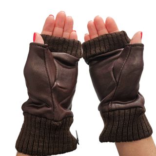 3 Pares de Guantes Sin Dedo para Invierno de Mujer