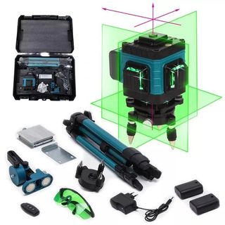 LIVELLA LASER AUTOLIVELLANTE 4D 16 LINEE 360°