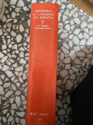 Colección Historia de la Iglesia en España.7 tomos