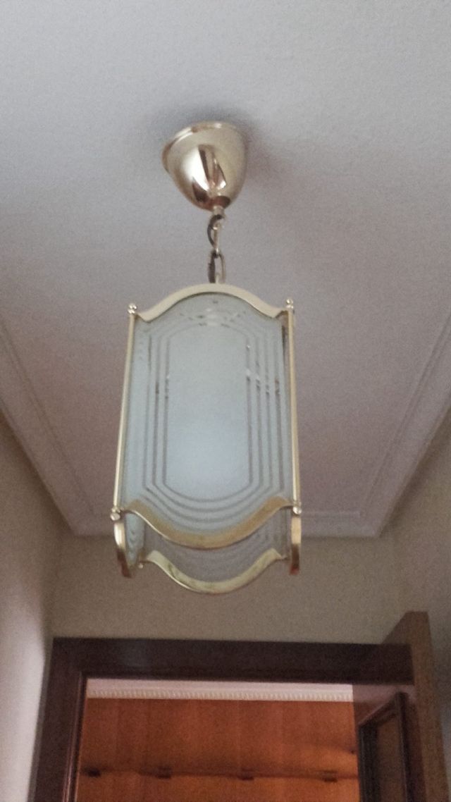 Lamparas techo pasillo 2 uds.