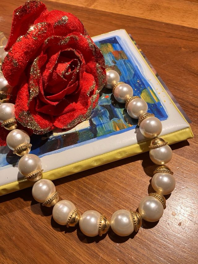 Collana grandi perle