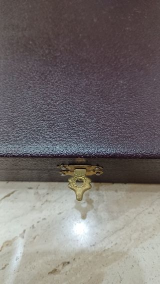 Cartera y Pitillera de cuero