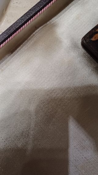 Cartera y Pitillera de cuero