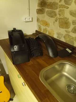 Kit guardabarros moto guzzi V7 II