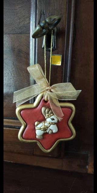 THUN Addobbo natalizio stella con renna