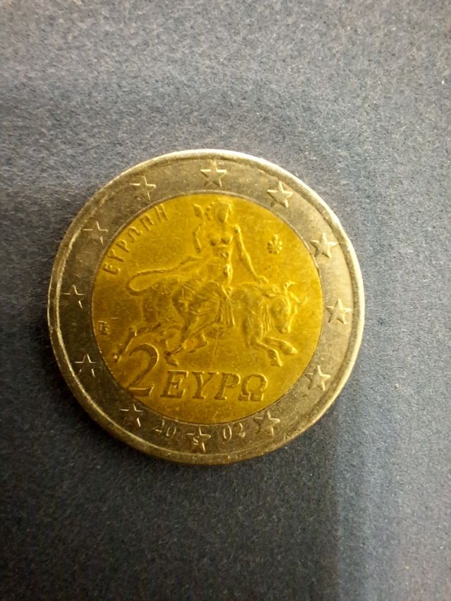 Moneta 2 euro Grecia 2002