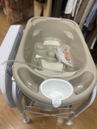 Bañera cambiador bebe
