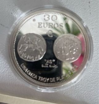 Moneda plata  los euros de euskadi