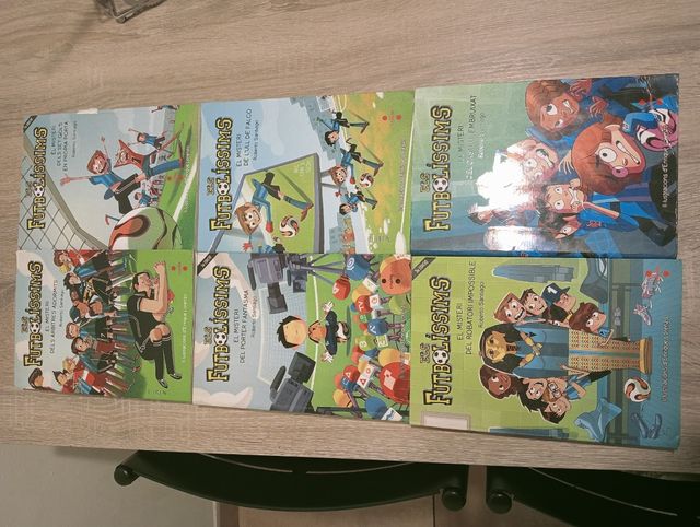 6 Llibres de Llibres futbolissims