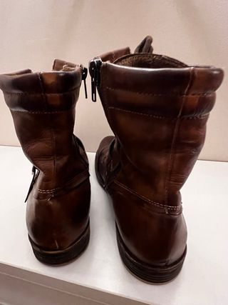 BOTINES PIEL CABALLERO CETTI.FORRO PELO