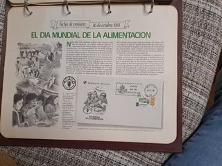 Coleccion de sellos temáticos años 80