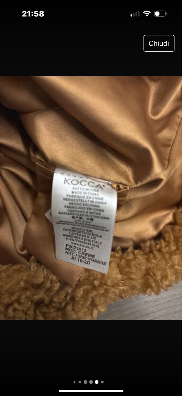 Giubbino kocca bambina