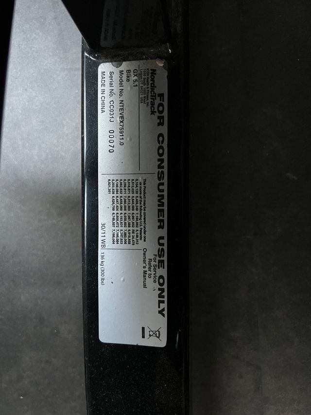 Bicicleta Spinning NordicTrack GX 5.1