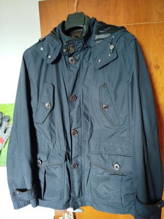 Gabardina/Parka Massimo Dutti Talla XL 